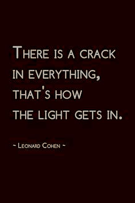 leonard cohen - crack light