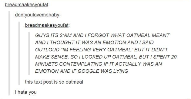So Oatmeal