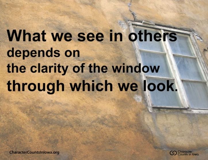 what we see in others
