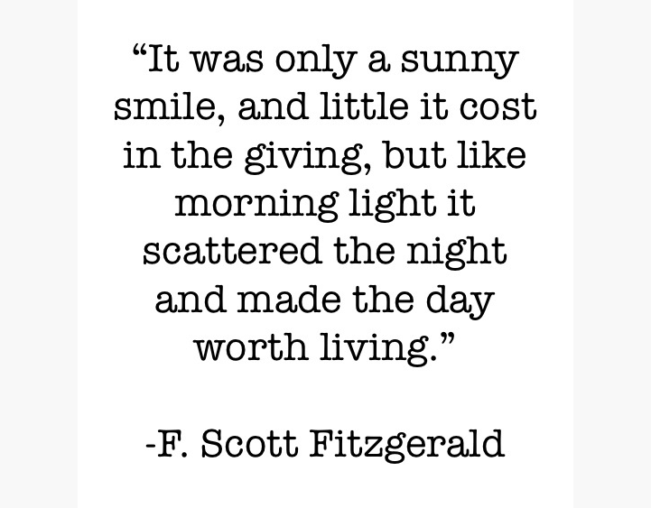 Smiling love - fitzgerald